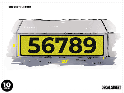 Decal Street Classic Curb