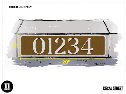 Decal Street Classic Curb