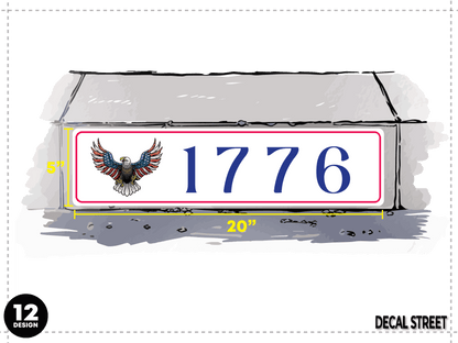 NORCAL Stock Curb Decals