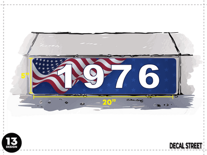 NORCAL Stock Curb Decals