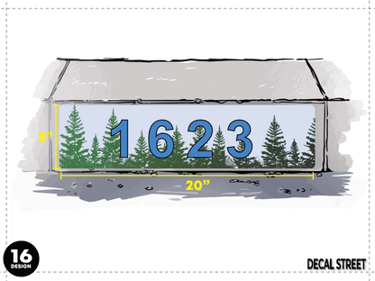 NORCAL Stock Curb Decals
