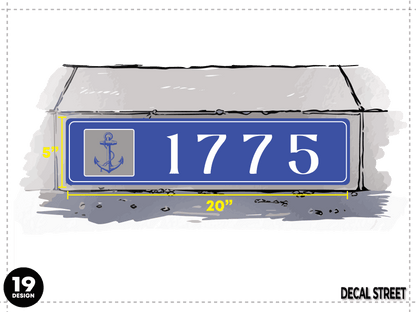 NORCAL Stock Curb Decals