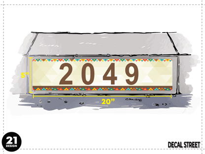 NORCAL Stock Curb Decals