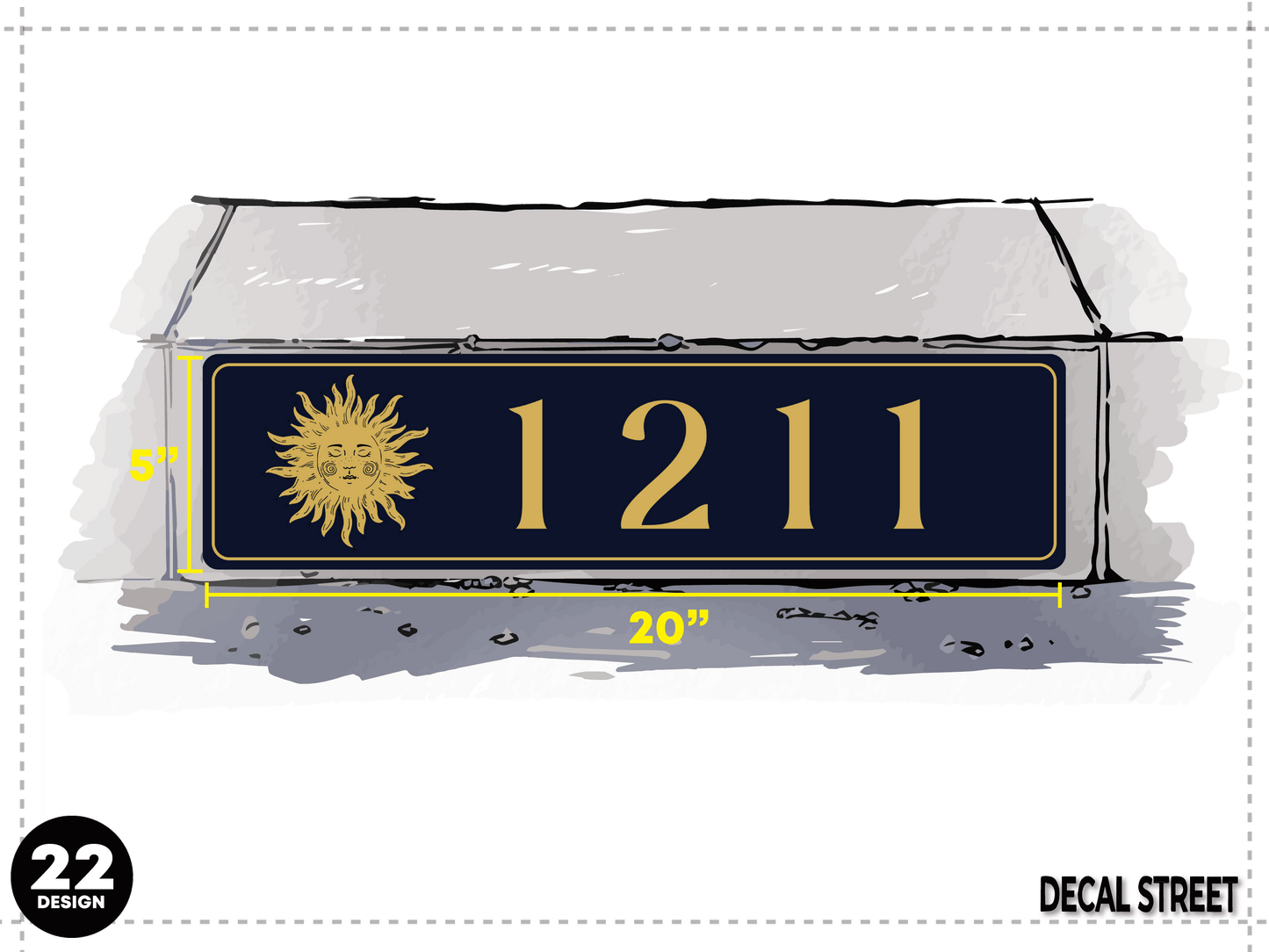 22 Sundial Face