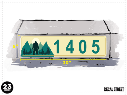 NORCAL Stock Curb Decals