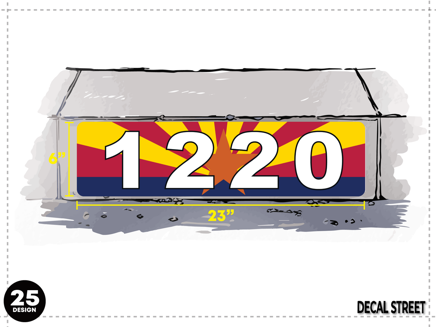 25 AZ Flag