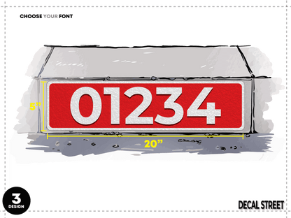 Decal Street Classic Curb