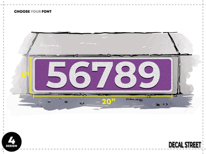 Decal Street Classic Curb