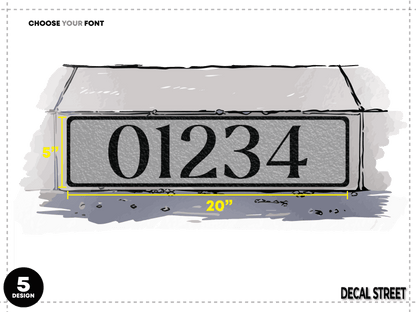 Decal Street Classic Curb