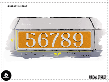 Decal Street Classic Curb