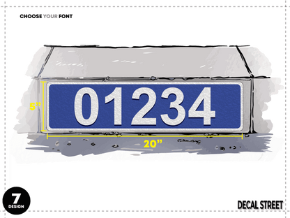 Decal Street Classic Curb
