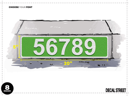 Decal Street Classic Curb