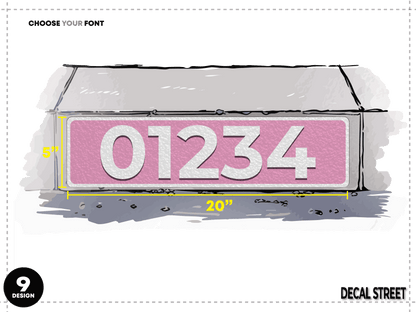 Decal Street Classic Curb