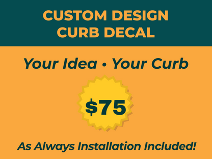 Decal Street Custom Design Curb Decals